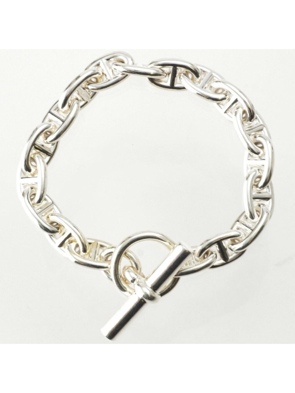Hermes Chaine D'Ancre PM 18 Top Bracelet Silver 15